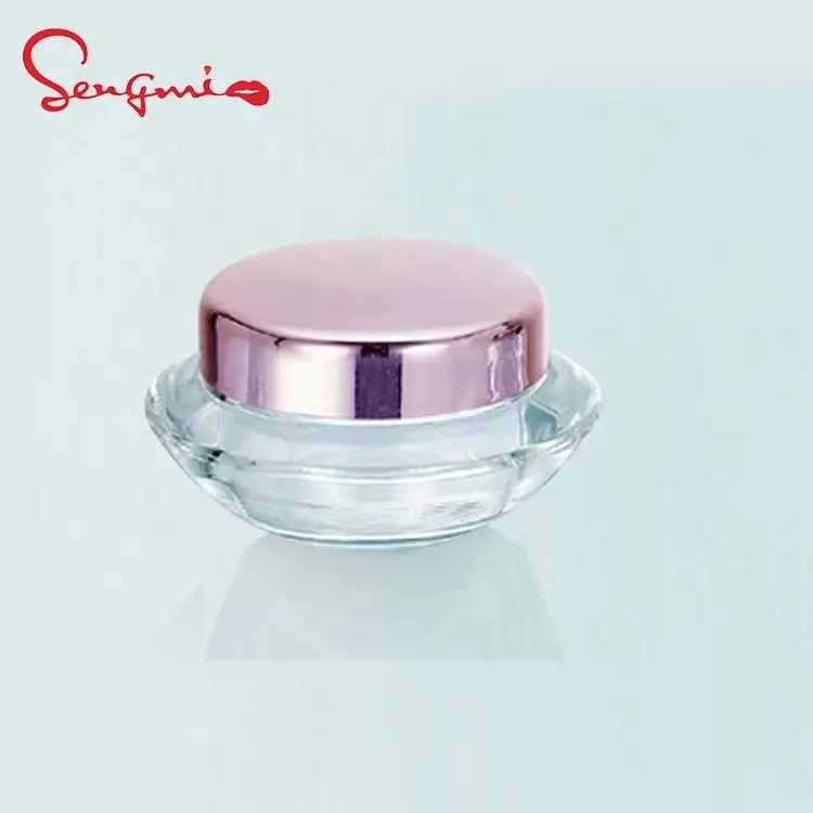 Wholesale Custom 5G 10G 15G Ml Plastic Crystal Packaging Skin Care Cream Cosmetic Jar