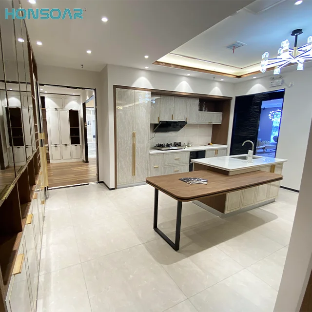 Island Kitchen Cabinets Hot Sell High Quality Cabinet double sided kitchen cabinets