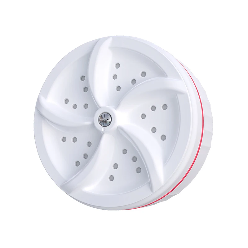 Semi Auto Mini Washer Ultrasonic Turbine Portable Laundry Washing Machine for Travel Dormitory