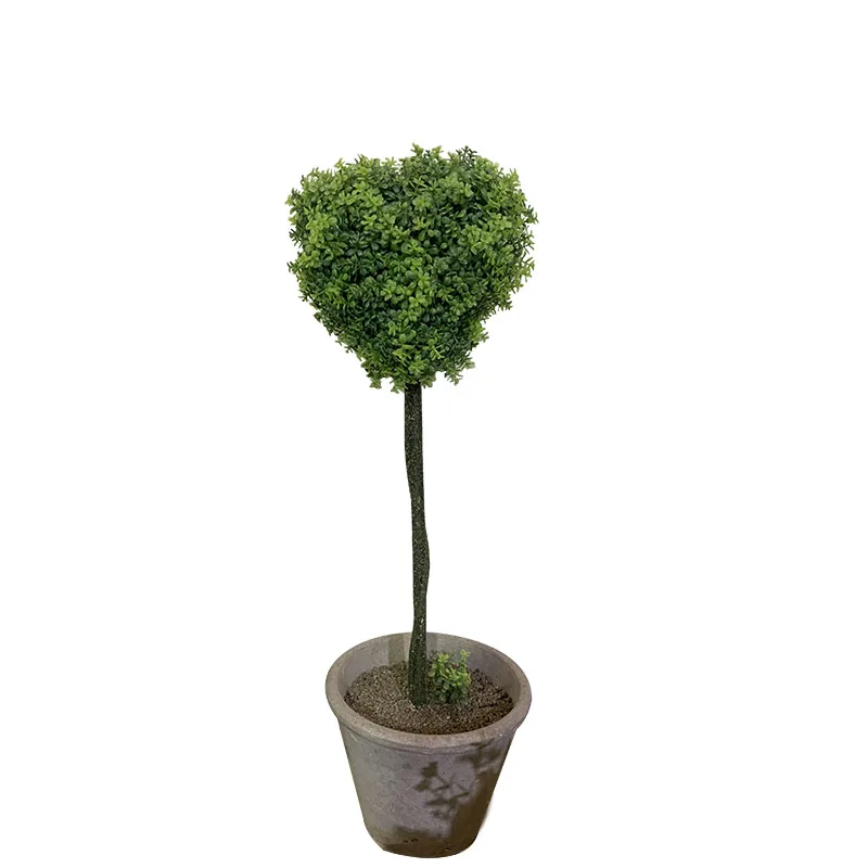 Uv Resistant Faux Cypress Topiary Spiral Boxwood Ball Pine Artificial Cedar Tree Outdoor