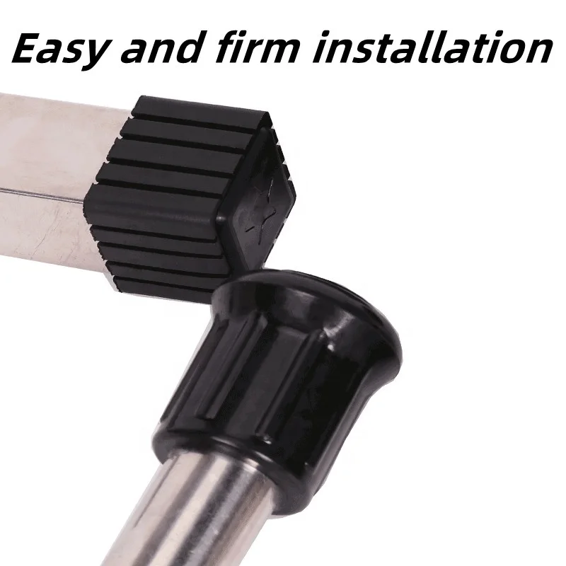 Factory customized square round foot cover foot pad furniture table and chair leg noise reduction rubber foot pad