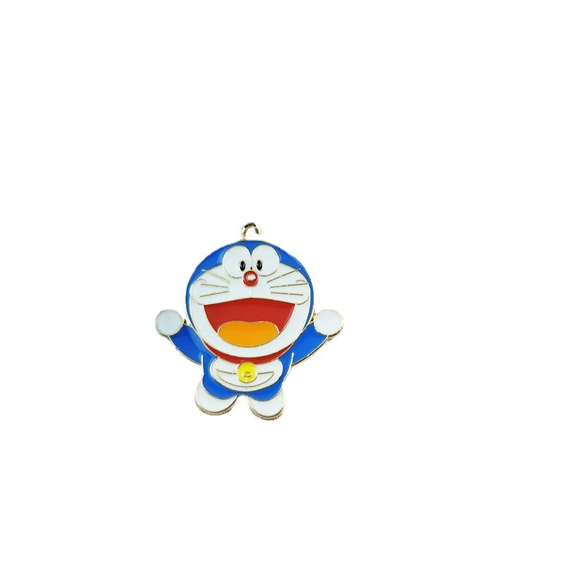 2023 Jewelry Wholesale Metal Alloy Japanese Anima kawaii Enamel Cartoon Charms Pendant for Bags Keychain Necklace Making