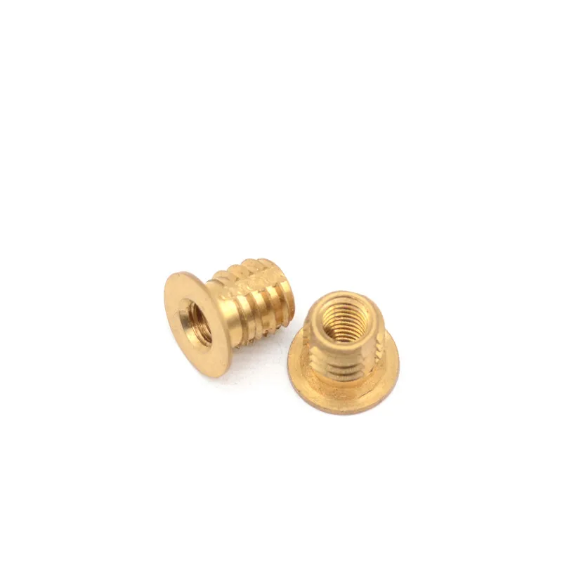M3 M4 M5 M6 Brass Stainless Steel Threaded Insert Nut for Plastics 74215-04 Spred Lok Flanged