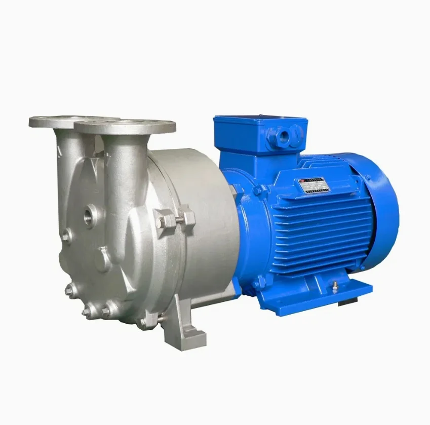 Горизонтальный двухступенчатый водяной кольцевой вакуумный насос типа 2SK