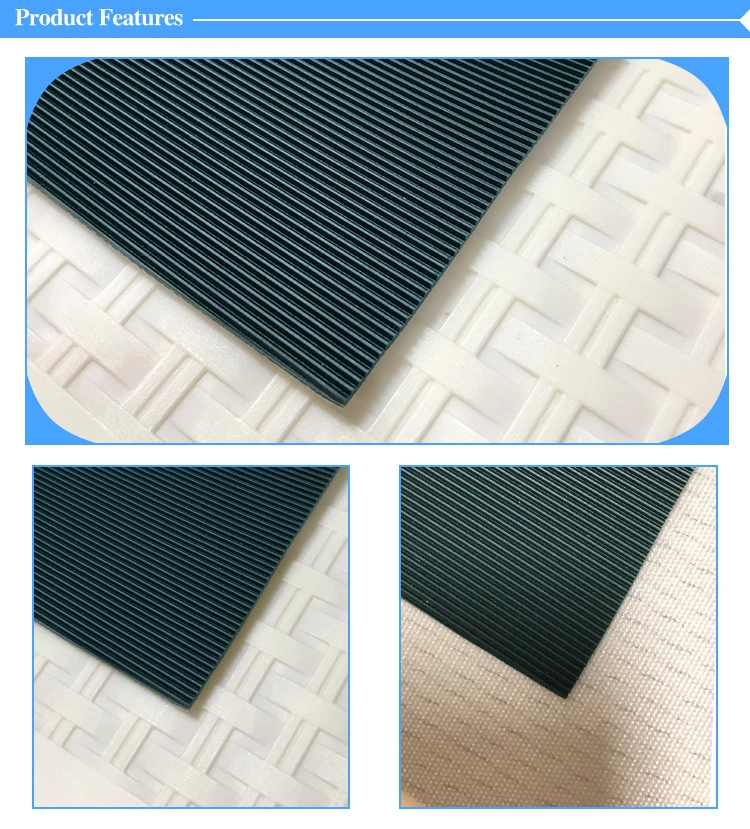 PVC Treadmill Conveyor Belts For Running Machine PVC Treadmill Running Belts