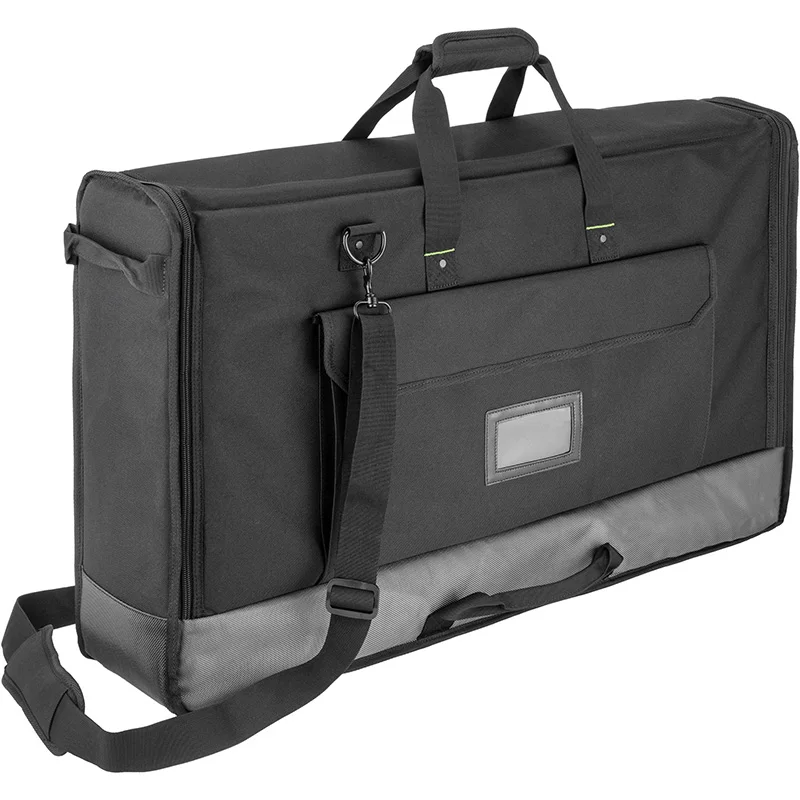 Monitor Carrying Case  Padded Travel Bag Hold Up to 2 LCD Screens/TVs Travel Carrying Case