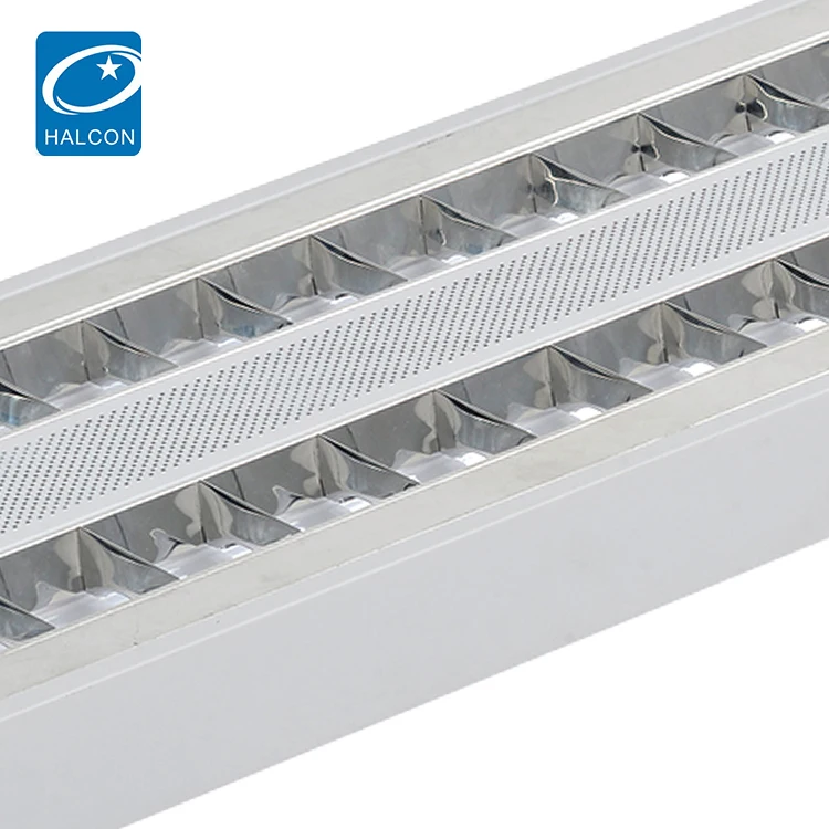 Good Quality Office Hospital Surface Mounted Grille Light Dimming 30watt 38watt 58watt Led Troffer Lamp