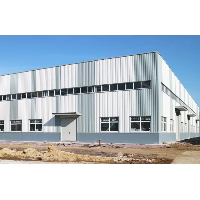 Large Span Modular Prefab Steel Warehouse Structure Workshop Building