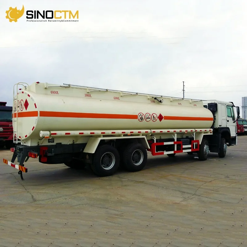 SINOTRUK Fuel Tank Truck Price HOWO EURO 2 Big Capacity Fuel Tank Truck