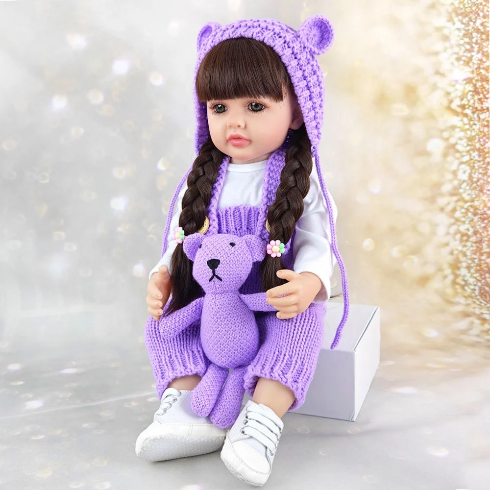 Wholesale Price Real Looking Baby Toddler Doll Reborn Silicone Baby Dolls Clothing Newborn Baby Doll