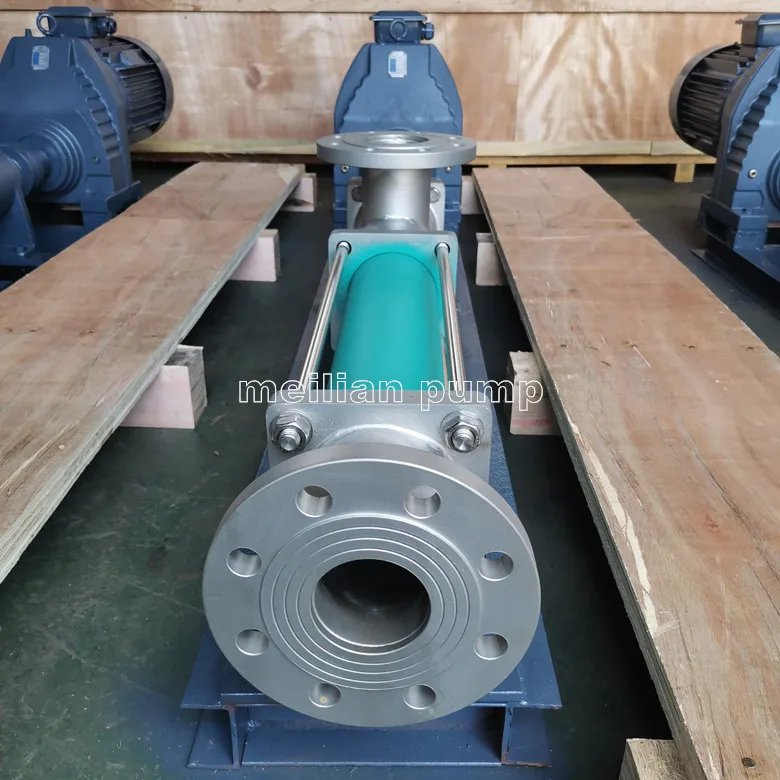 Screw Pump mud progressive cavity pump helical rotor mono screw oil slurry sludge pump  G30-1
