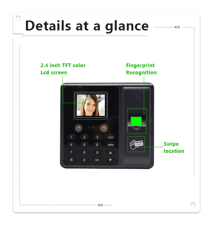 Wholesale Wifi 4G TCP Web Attendance Management Face Attendance Machine Time Clock