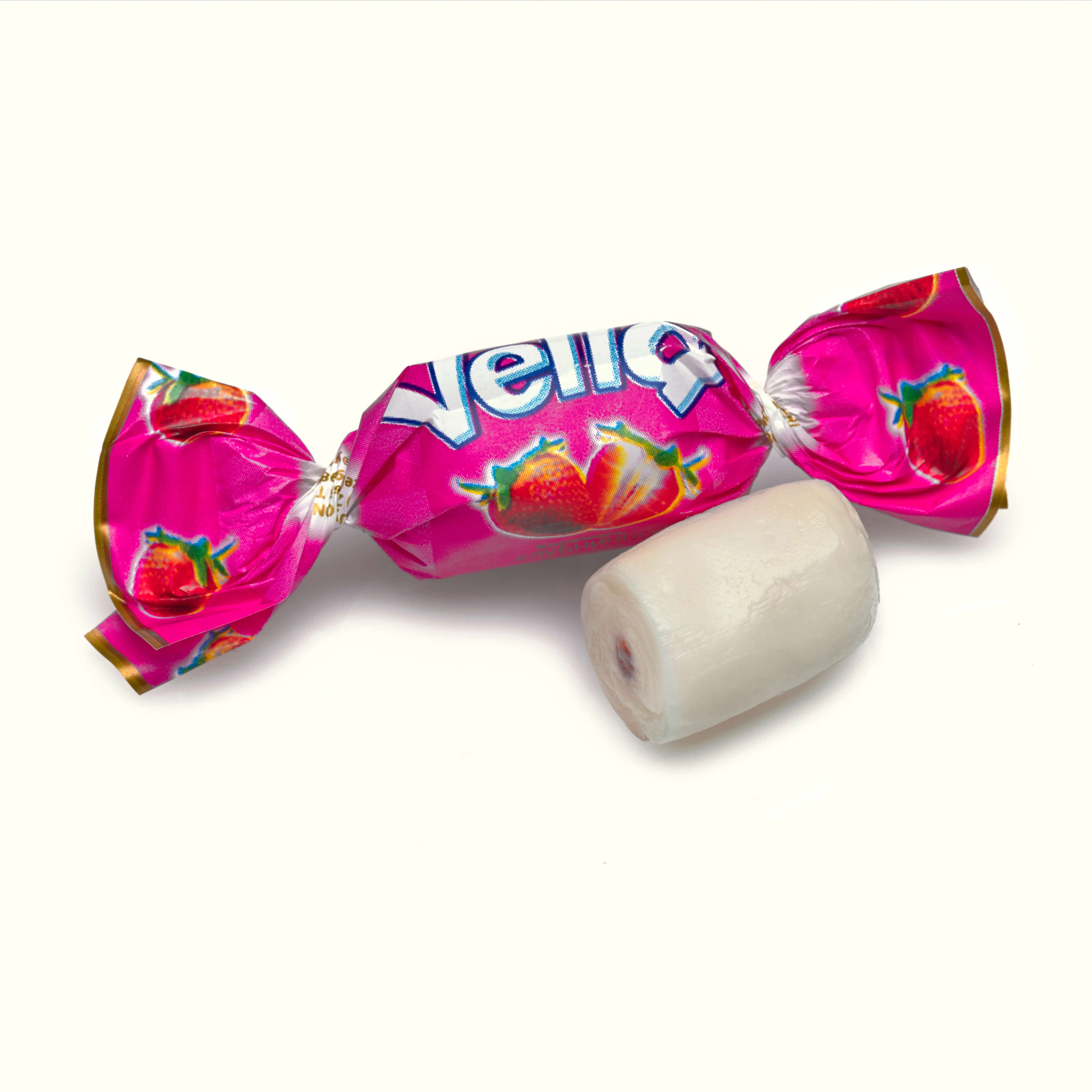 Конфеты и конфеты с фруктами и ягодами, 3 кг, Гофрированная коробка, упаковка «VELLA», мягкая карамель из Узбекистана