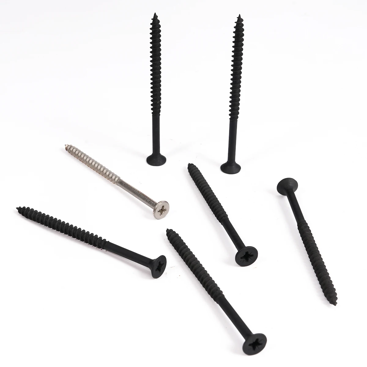 Guangdong Factory Wholesale Fine Coarse Phosphatic Stainless Steel Black Drywall Self-Tapping Screw