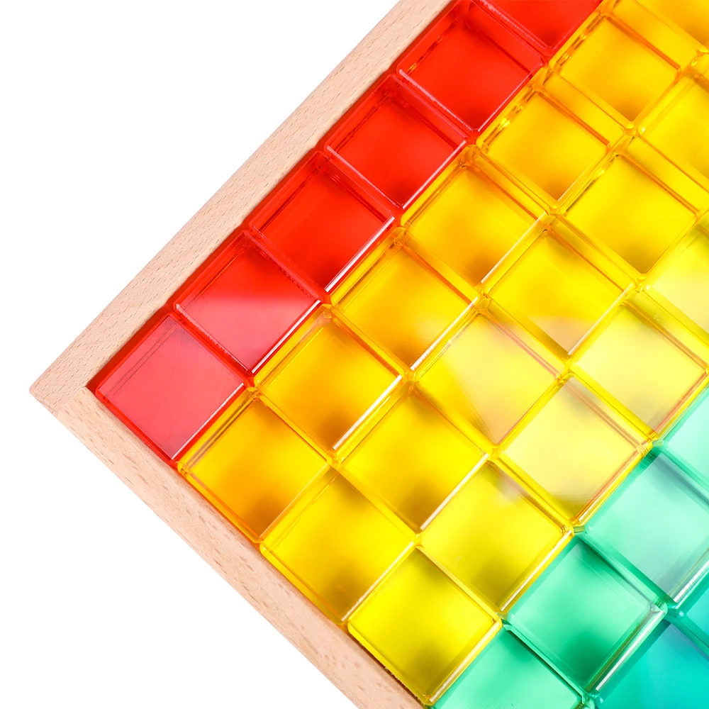 Customize Creative Building Block Sets Intelligence Children Toys Acrylic Magic Cube Building Blocks