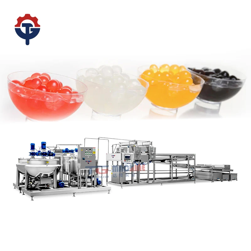 Precise 3 mm caviar maker fruit bursting popping boba bubble tea making machine