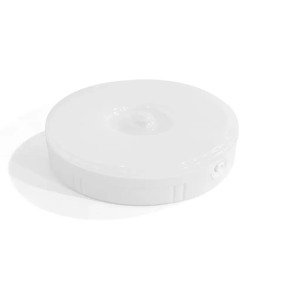 Portable Sensitive USB Rechargeable Wardrobe Smart Induction Motion Sensor Night Light Suitable for Home Lighting LED White 100