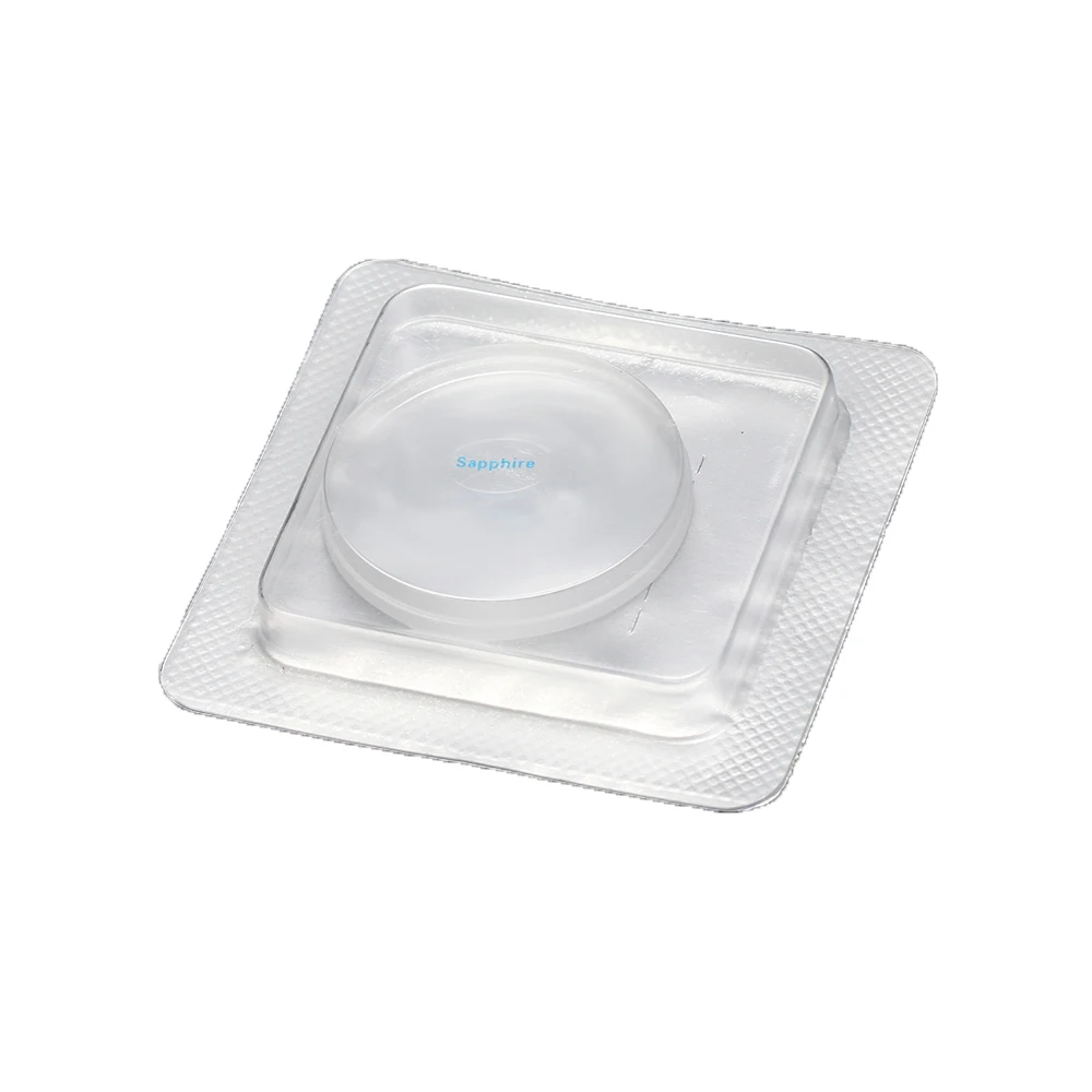 Modify Double Dome Watch Crystal Blue AR Red AR Transparent Sapphire Crystal Slotted Edge  Fit For S007 S009 S011 S17