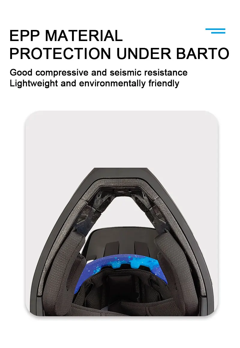 Yoloon EN1078 Outdoor Sports Custom Full Face MTB Bike Helmet For Enduro Aullt Unisex Protection Downhill Full Face Bike Helmet