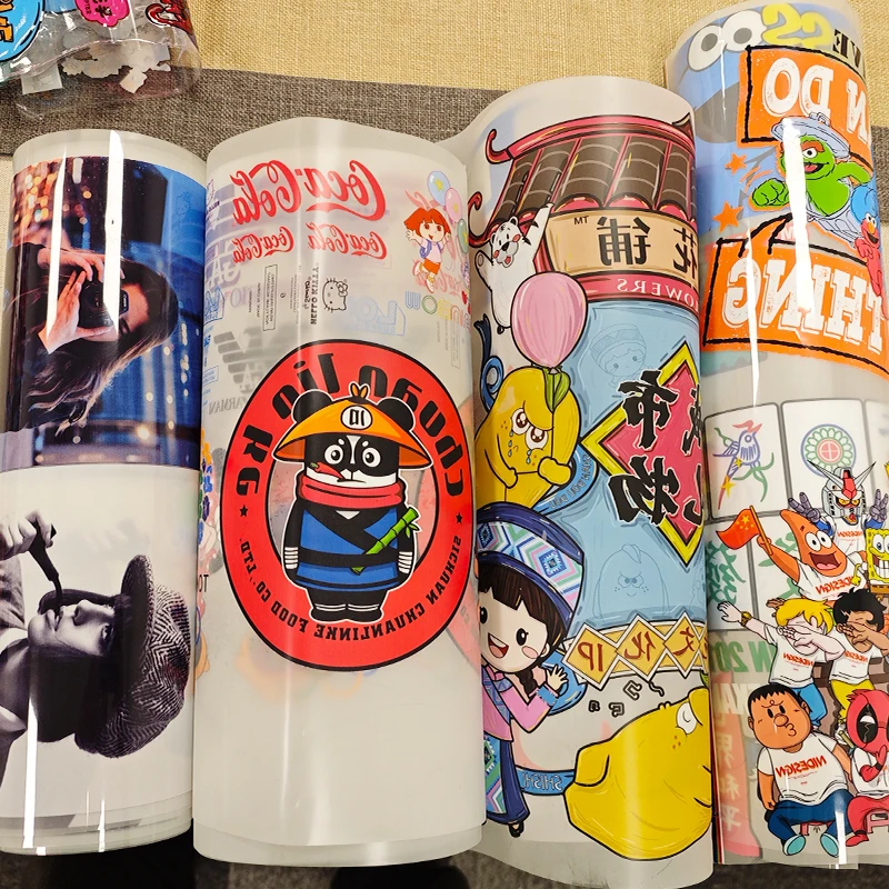 DTF Transfer film for garment Custom Logo Pattern Heat Transfer Vinyl Printing for T-shirt Jeans Bags DIY