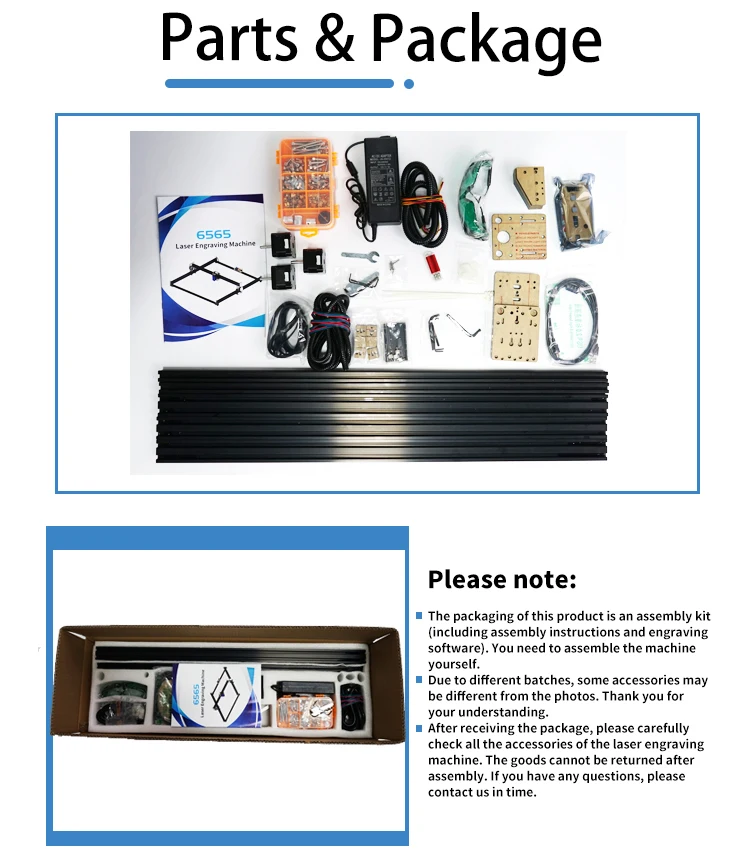 High Torque Laser Engraver Laser Engraving Cutting Machine Engraver With Rotary Axis