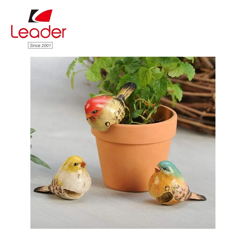 Decorative Animal Ornaments Resin Hanging Climbing Gnomes Polyresin Gnome Flower Pot Hanger