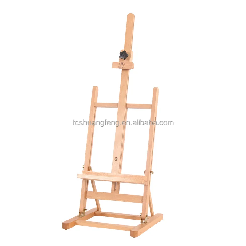 Wooden Artist Easel Art Supplies, Portable H-Frame SketchDesktop Drawing Easel Adjustable Drawing Artist Painting