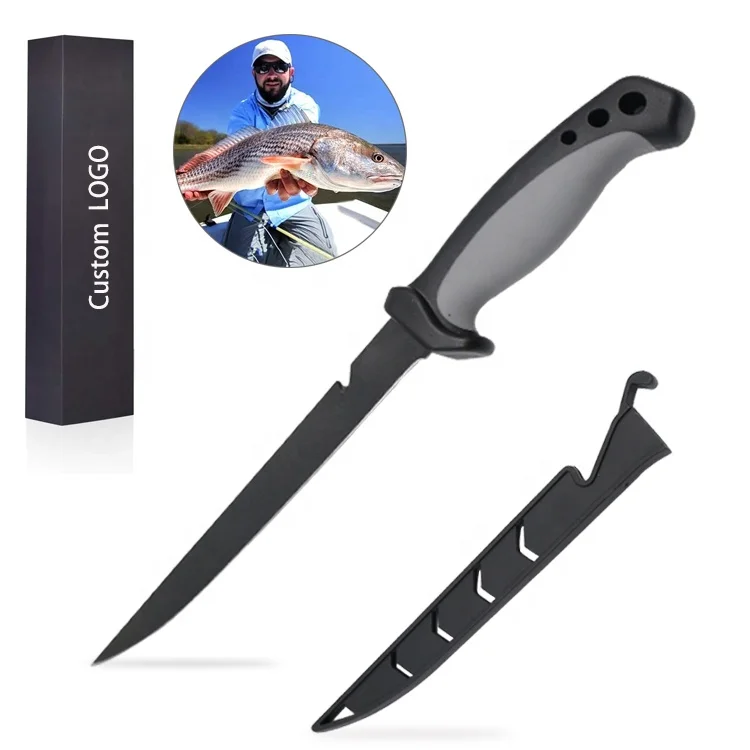 Professional stainless steel fix blade fishing knife hunting tool knife Fillet for outdoor