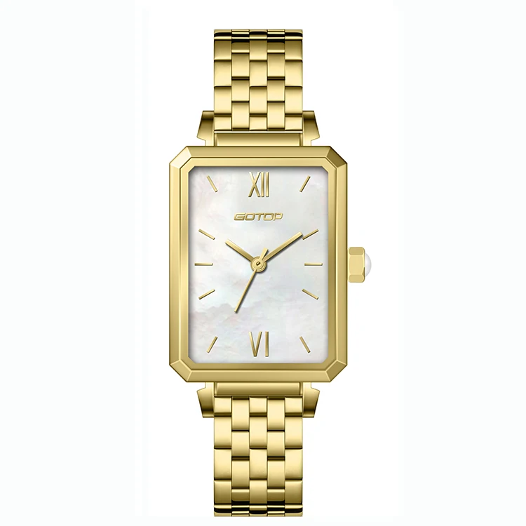 Sport Wholesale Wrist Stainless Steel Luxury Oem And Odm Brand Supplier Silver Gold Watches For Women Ladies