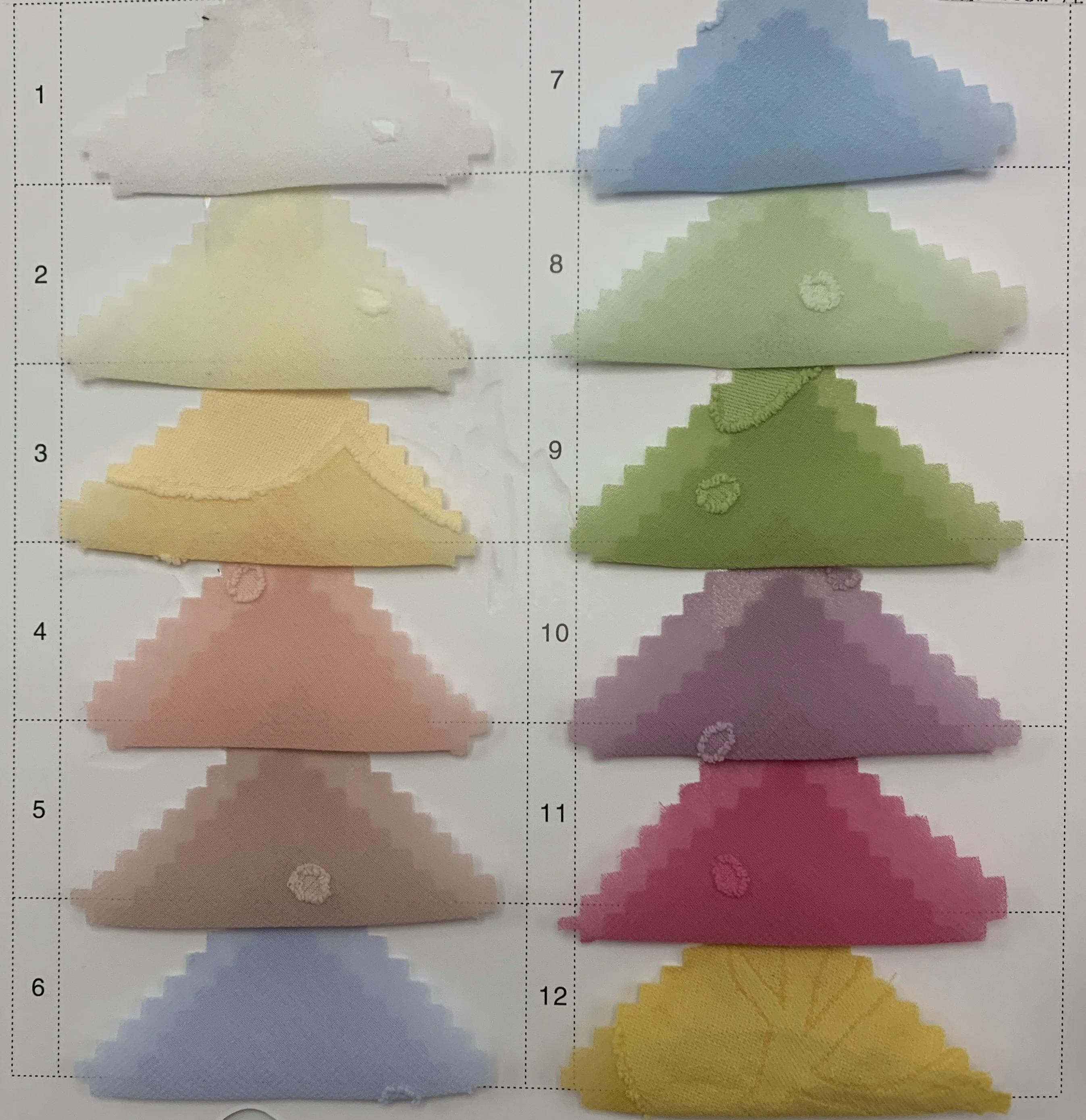 Autumn delicate chiffon jacquard maple leaf pattern light and breathable used for girls T-shirt dress