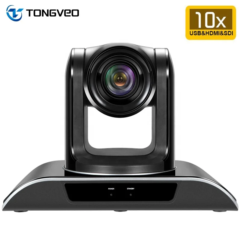 Video Conference System Top Quality 10X Zoom 1080P HD PTZ Video Camera Auto Framing Conference Camera