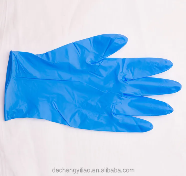 Nitrile Gloves Xs Production Line Prices Powder Medical In White
