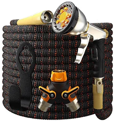 2024 online shopping best selling Expandable Garden Hose 25ft/50ft/75ft/100ft Water Hose  sprayer