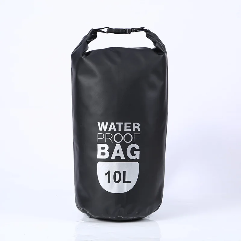 10l PVC Backpack Waterproof Outdoor Sport Dry Bag Camping Backpack Roll Top Dry Waterproof Bag For Swimming