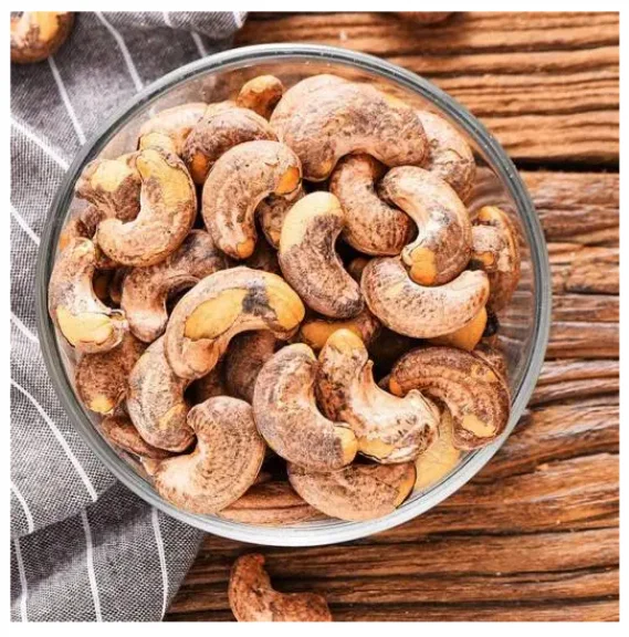 Roasted Grade a Premium Organic Cashew Nuts High Quality Dried Vacuum Bag Tin Box Packaging A180 Cashew Nuts