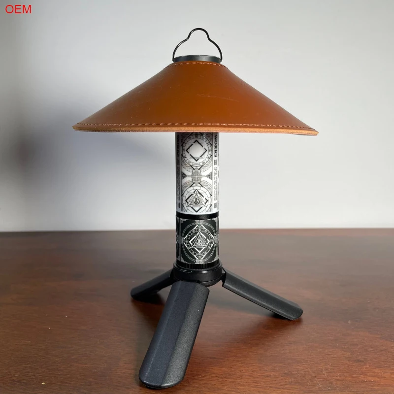 Multifunctional Ultralight Outdoor Portable Led Lantern Table Light Hanging Camping Desk Lamp