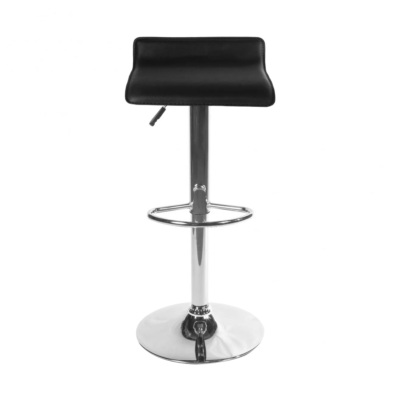 
Modern Comfortable Swivel Height Adjustable Dining Bar Stool Leather Chairs 