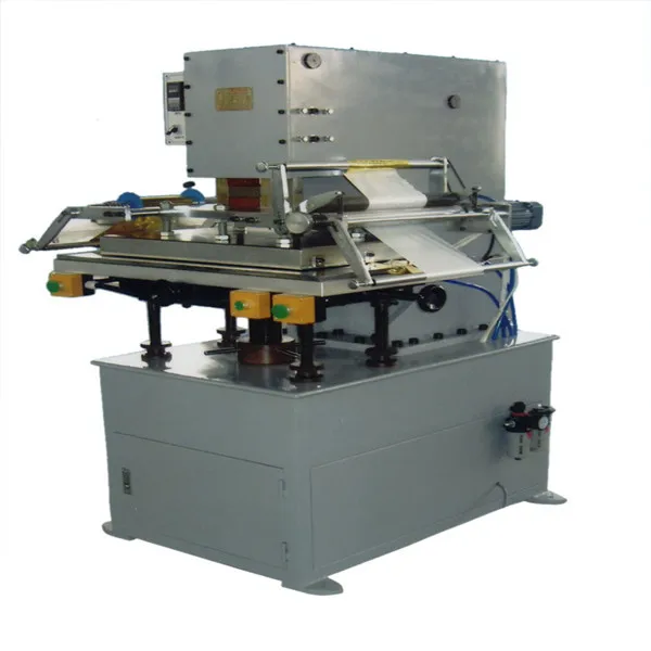 TJ-23 Plate Press Machine Custom Stamped Metal Jewelry Tags Hot Foil Machines