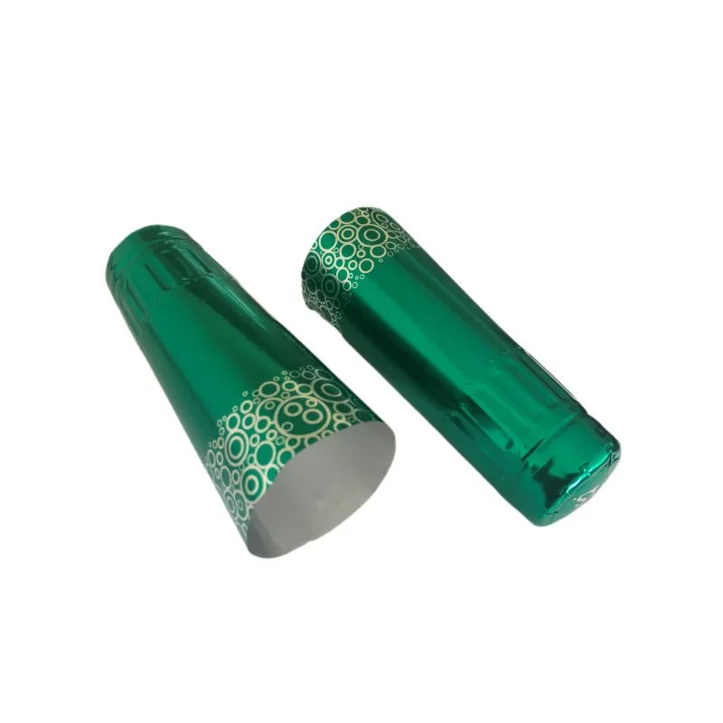 Таможенное оформление роскощный ПВХ термоусадочная алюминий бутылка вина капсулы винные бутылки термоусадочные