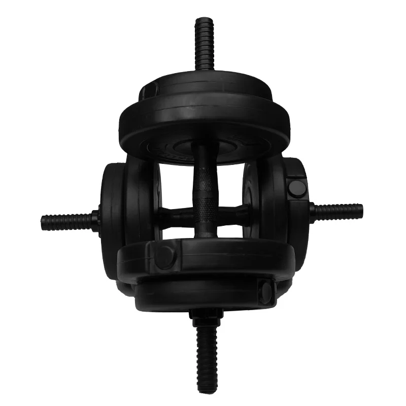 Wholesale Custom Logo 10-40KG Adjustable Dumbbell Set Unisex Fitness Equipment with Plastic Cement Dumbbell