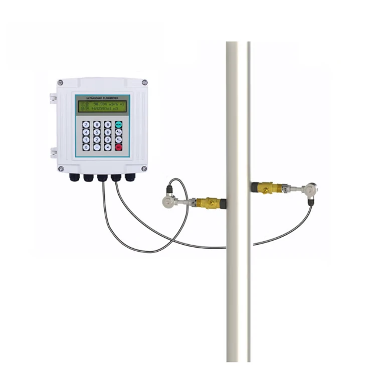 Water Flow Meter Sensor Ultrasonic Flow Meter Tds-100F Dn40 Ultrasonic Heat Meter With Flange