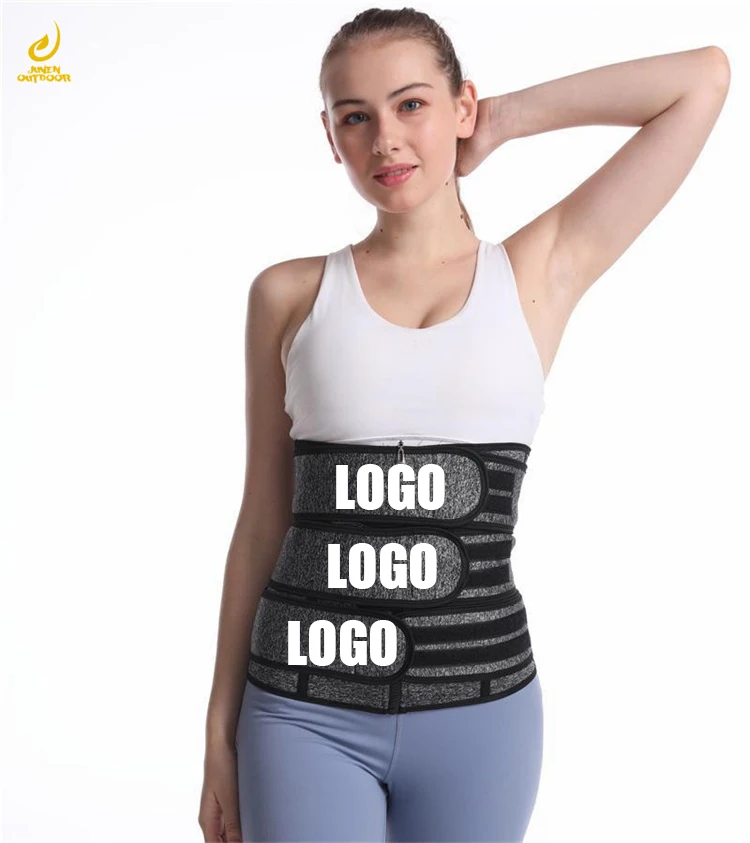 Изготовленный на заказ логотип женские Юнисекс, зеркальное корректор талии для моделирования ремень талии тренер