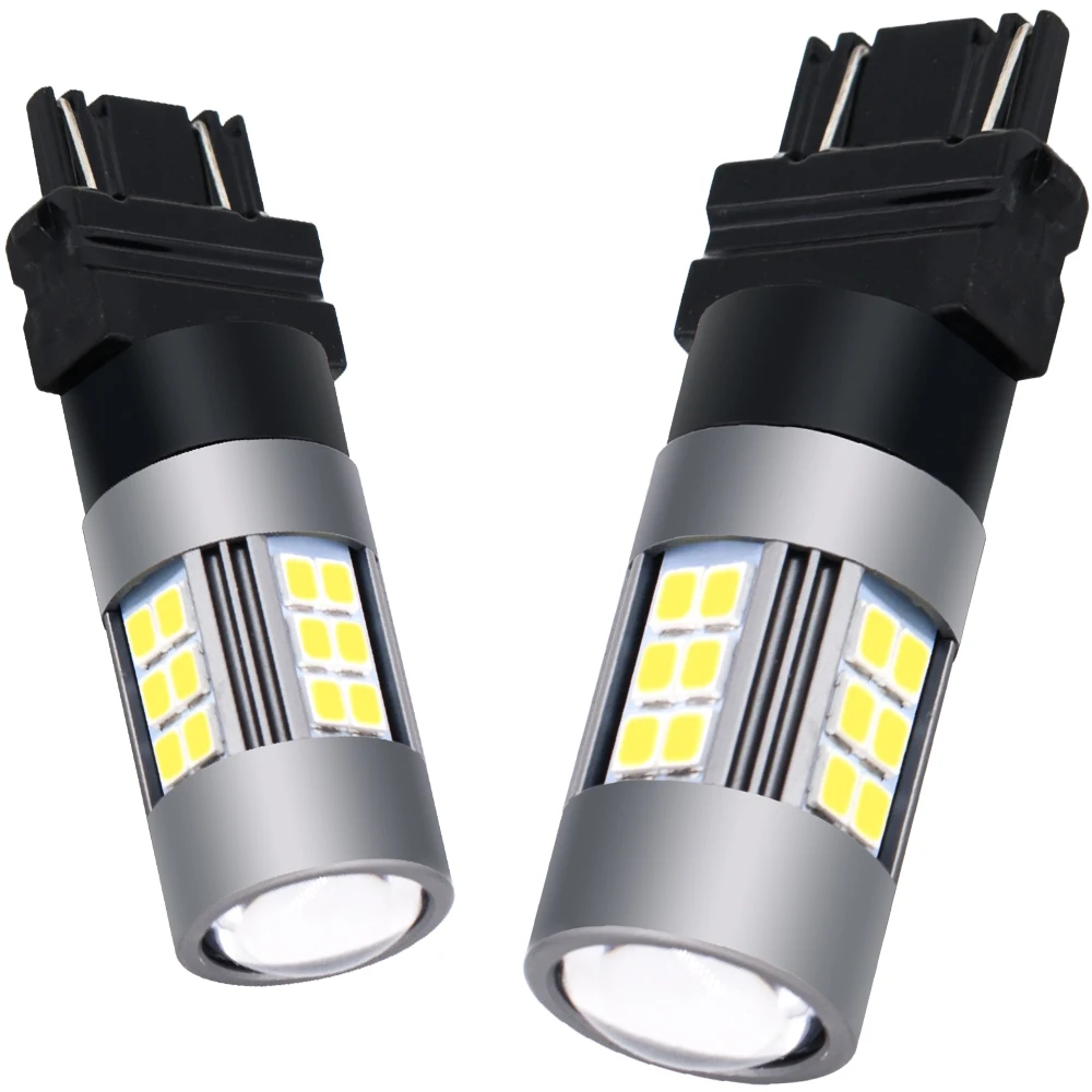 Car Accessories 3157 Led Lights 1157 BAY15D 1156 BA15S T25 T20 7443 Led Turn Signal 2835smd 3157 P27/7w Led Brake Reverse Light