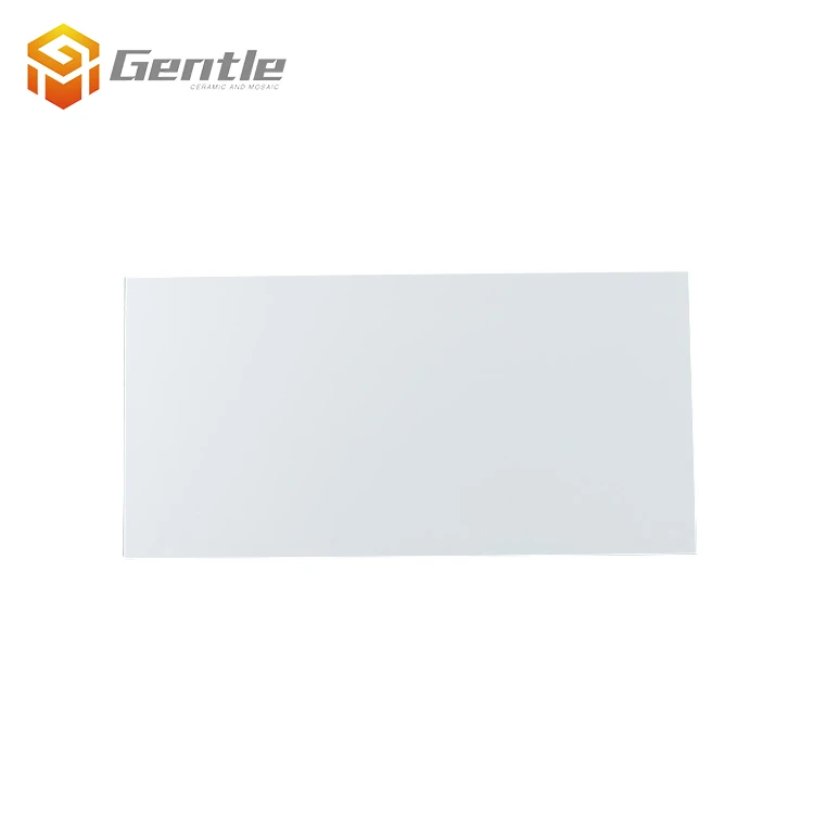 New Modern Style Home 300x600 Rectangle High Glossy White Bathroom Wall Ceramic Tile