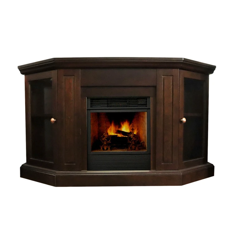 Good Price MDF Wood Fireplace Mantel Shelf decorative cabinet