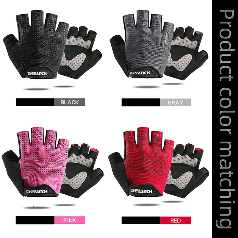 Light Weight Anti-Shock Sports Gloves Weight Lifting Gym Fitness Gloves Bicycle Gloves