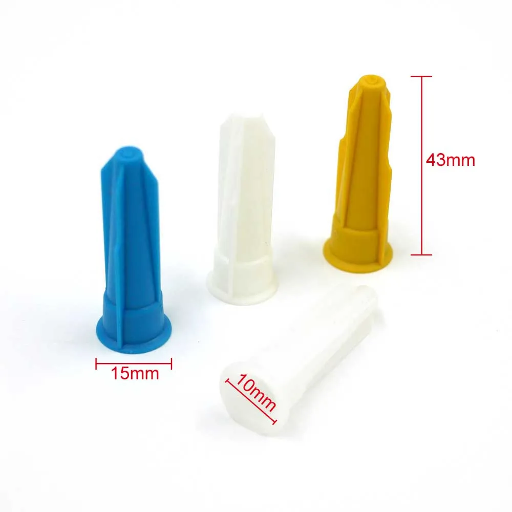 Universal Color Plastic Caulking Glue Head Extension Nozzle Cartridge Sealant Nozzle Cap Caulk Saving Cap