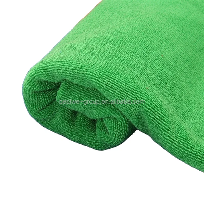 Premium 80 polyester wiping rags microfibre terry wash towel window cloth roll fiber cleaning for car