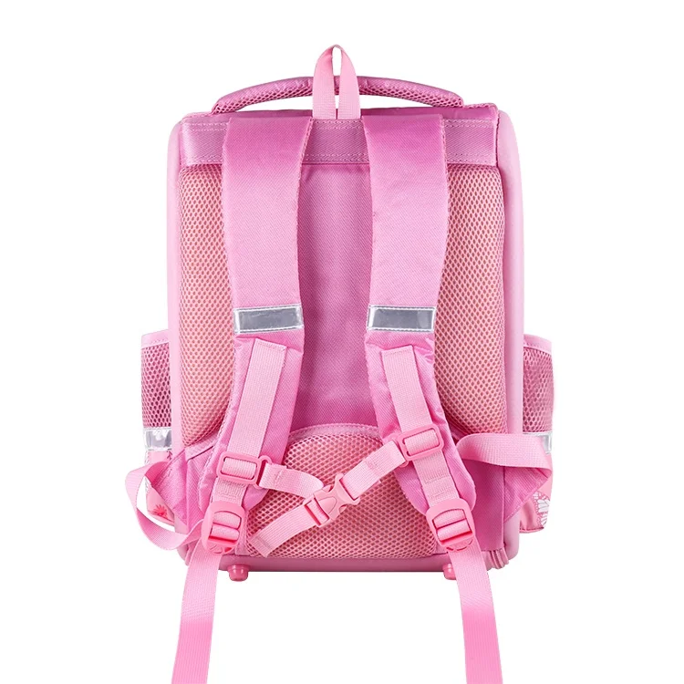 BSCI ISO LVMH Factory pink school bags for girl bag and school kids students and shoulder school backpack cheap supplier