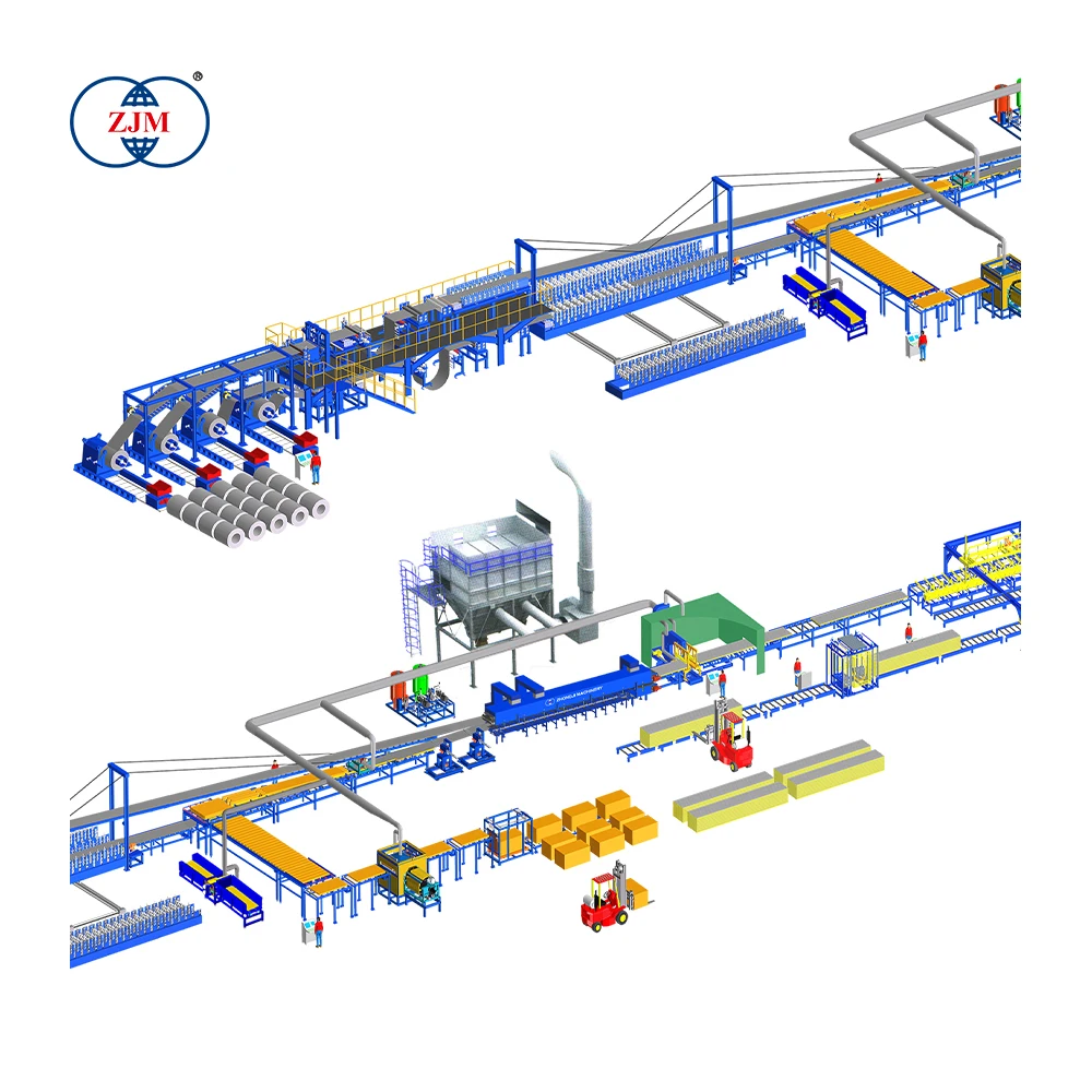 Factory Outlet Glass Wool Sandwich Panel Production Line With CE